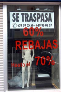 Los pequeños negocios sufren especialmente durante las épocas de recesión