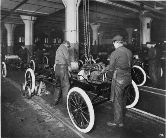 Montaje del Ford T