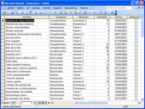 Inventario Inventario