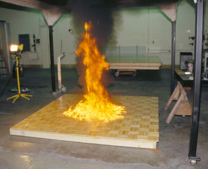 Gasolina ardiendo