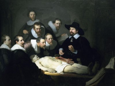 La Lección de anatomía del Dr. Nicolaes Tulp