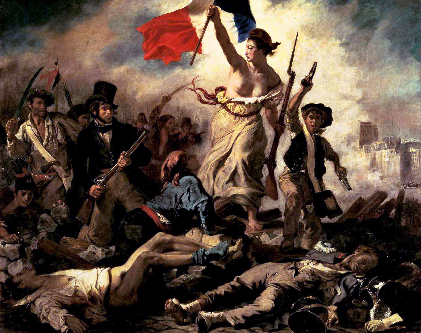 La libertad guiando al pueblo