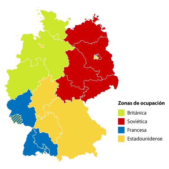Zonas de ocupación de Alemania