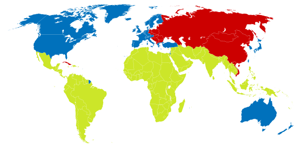 Los tres mundos de la Guerra Fría
