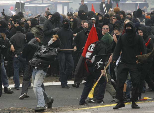 manifestacion antiglobalizacion