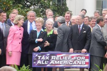 Bush y socios neoconservadores