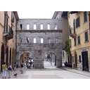 Muestra Imagen Porta Borsari. Murallas de Verona
