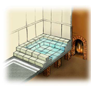 Muestra Imagen Esquema del Hipogeo de unas termas