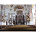 Muestra Imagen Interior de la iglesia de Ottobeuren. Obra de  Johann Fischer