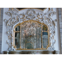 Muestra Imagen Espejo con marco de rocaille en el castillo de Ludwigsburg. 