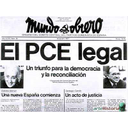 Muestra Imagen Legalización del PCE en Mundo Obrero