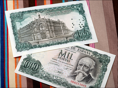 Billetes de 1000 pesetas