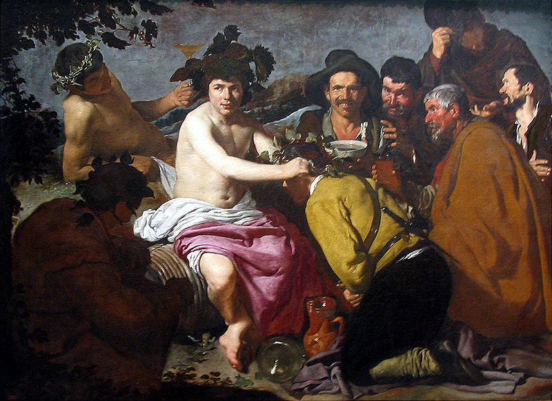 Los borrachos o el triunfo de Baco Los borrachos o el triunfo de Baco. Cuadro de Velázquez (1629)