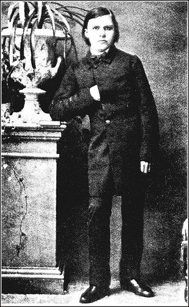 Nietzsche en 1861 Nietzsche en 1861
