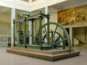 Máquina de vapor, motor de combustión externa