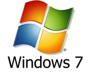 Logo sistema operativo Windows 7 de la empresa Microsoft