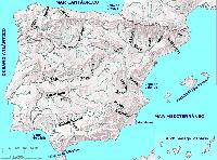 Ríos, lagos y accidentes marinos de España Ríos, lagos y accidentes marinos de España